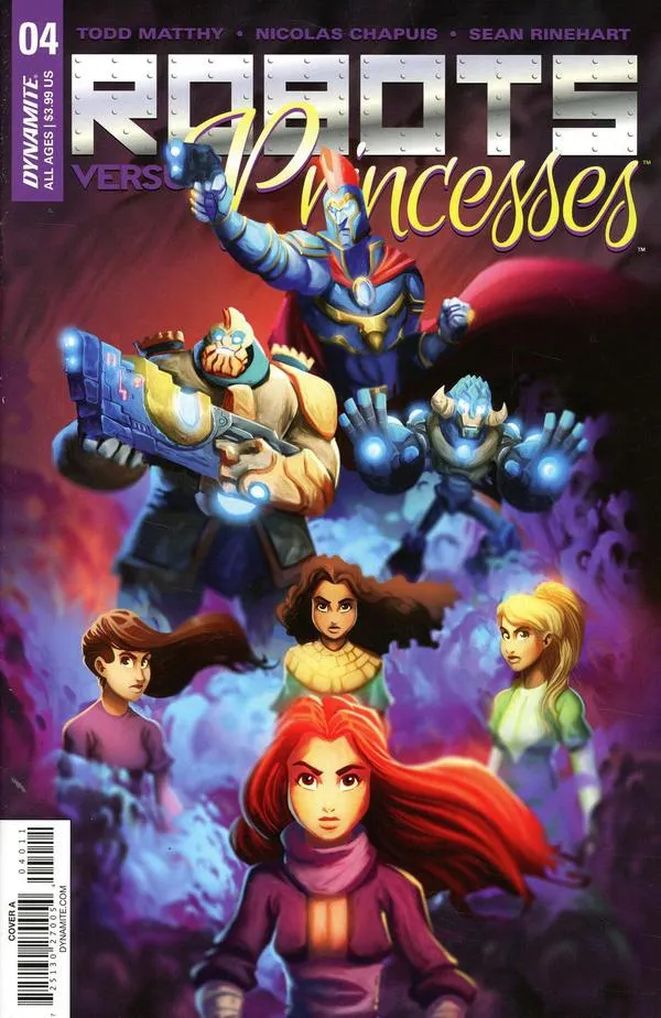 Cover of Robots vs. Princesses #4