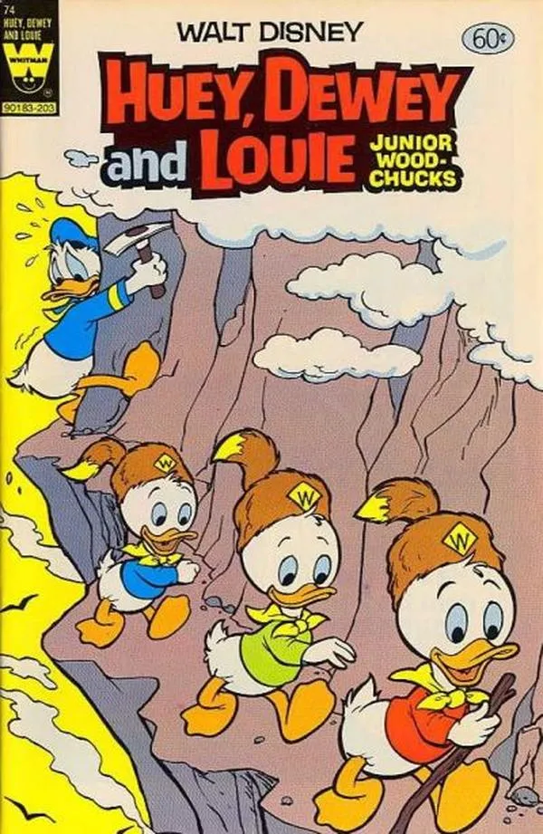 Cover of Walt Disney Huey, Dewey and Louie Junior Woodchucks #74