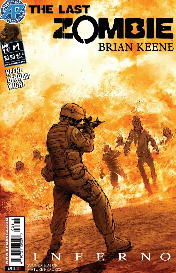 Cover of The Last Zombie: Inferno #1