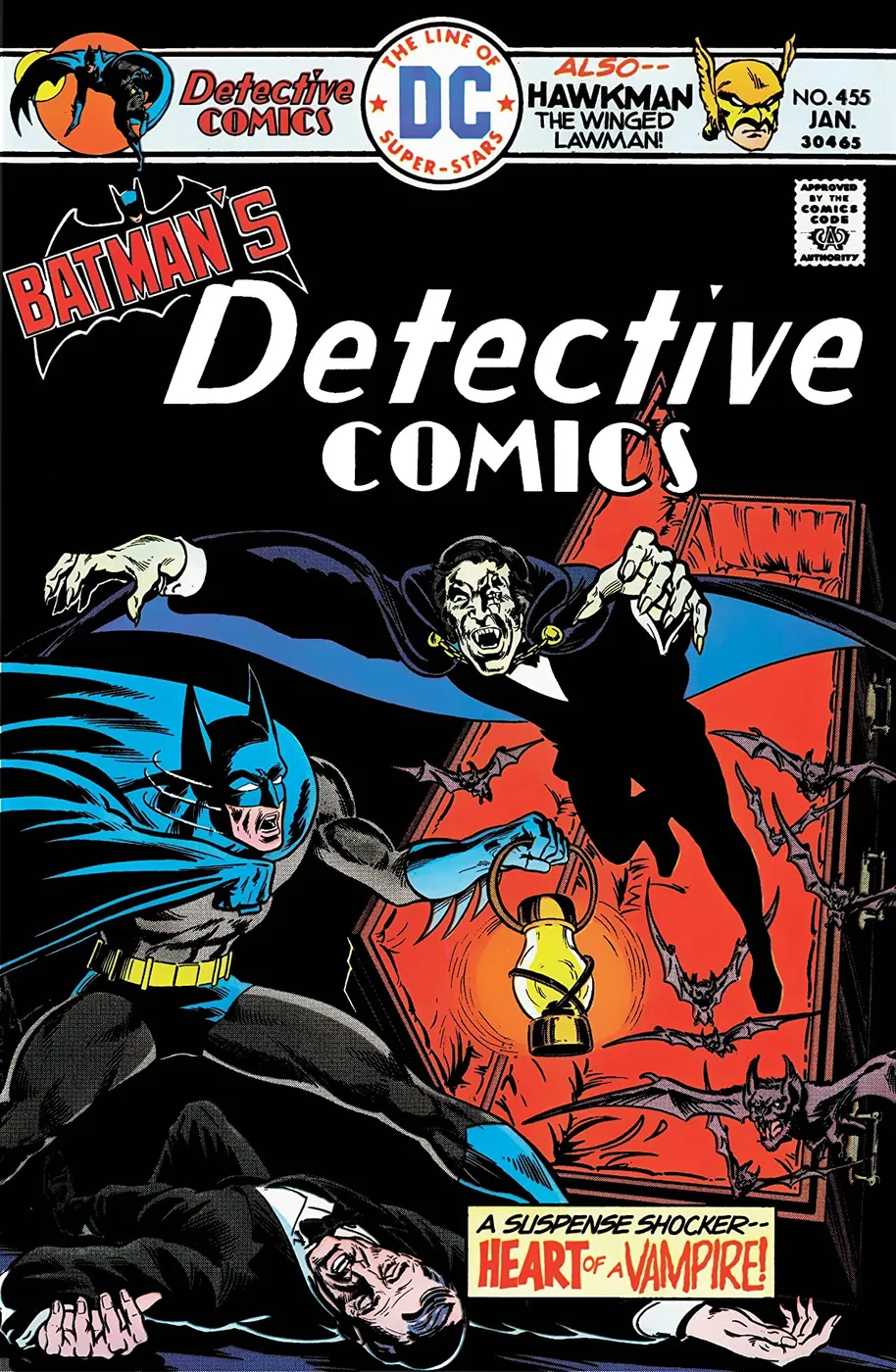 Cover of Detective Comics #455
