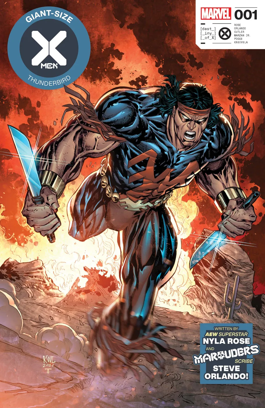Cover of Giant-Size X-Men: Thunderbird #1
