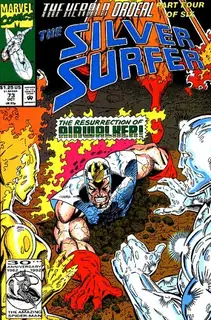 Cover of Silver Surfer #73