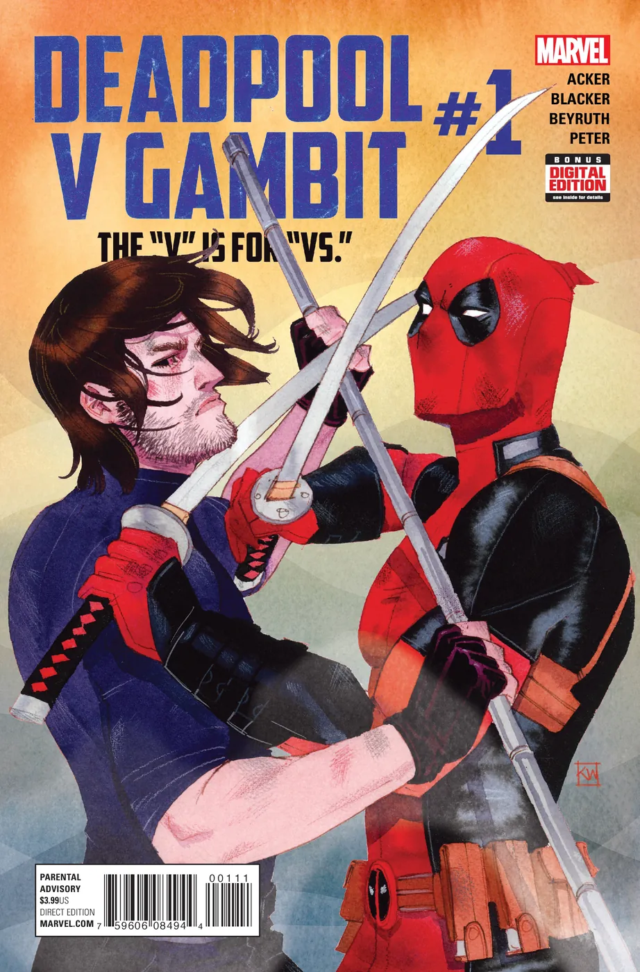 Cover of Deadpool v Gambit #1