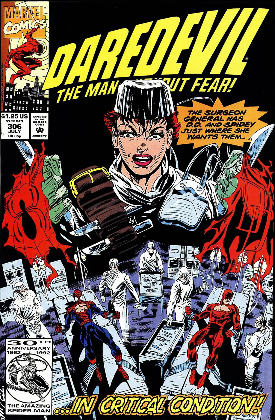 Cover of Daredevil #306