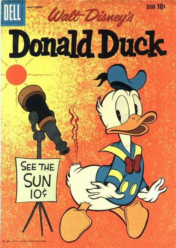 Cover of Walt Disney's Donald Duck #71