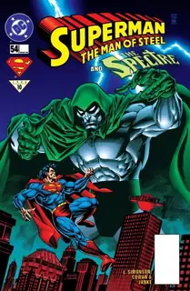 Cover of Superman: The Man of Steel #54