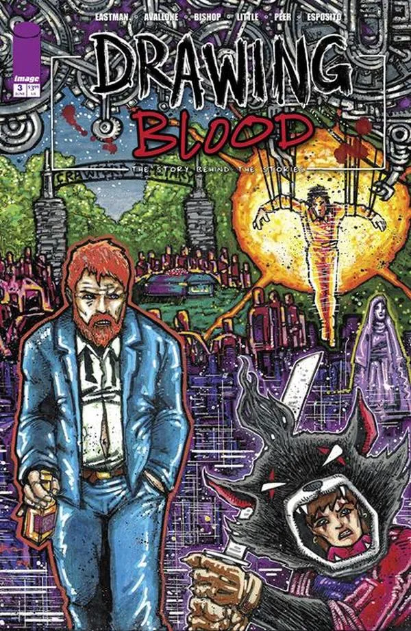 Cover of Drawing Blood #3