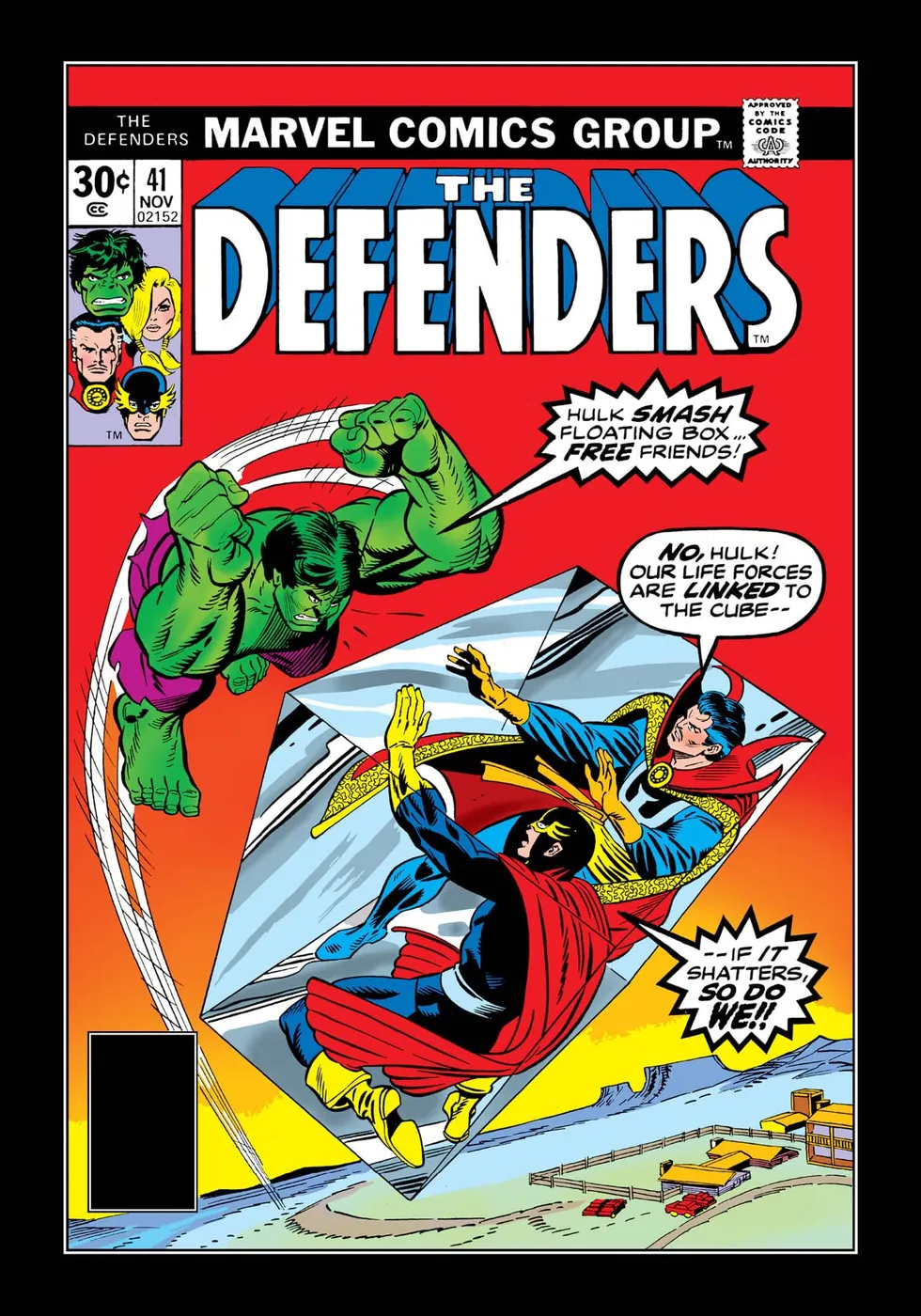 Cover of The Defenders #41