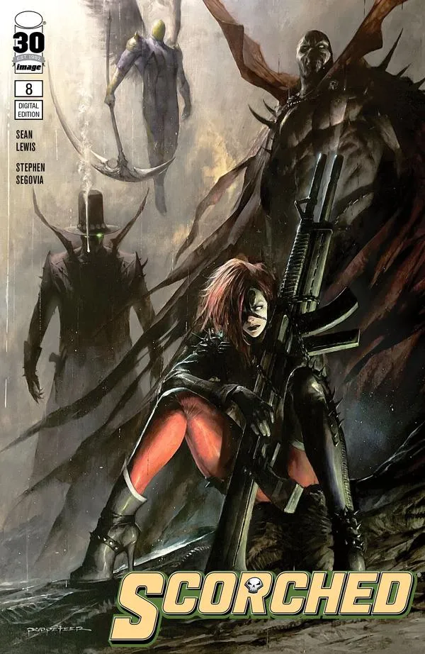 Cover of The Scorched #8