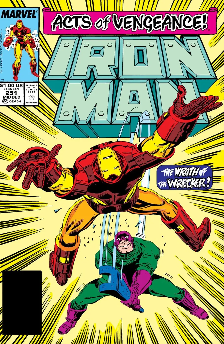 Cover of Iron Man #251