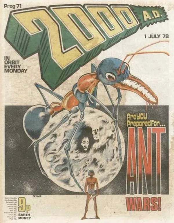 Cover of 2000 AD #71