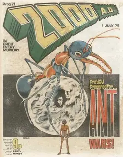 Cover of 2000 AD #71