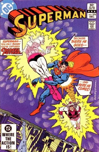 Cover of Superman #378