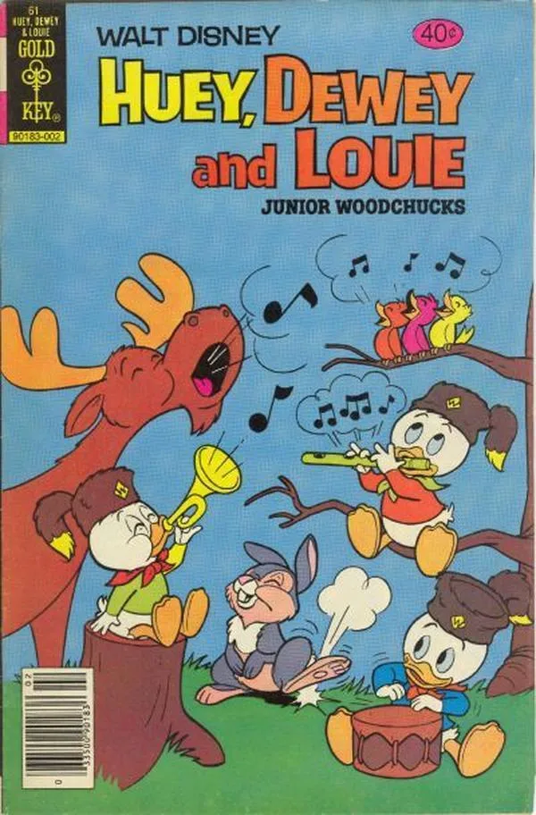 Cover of Walt Disney Huey, Dewey and Louie Junior Woodchucks #61