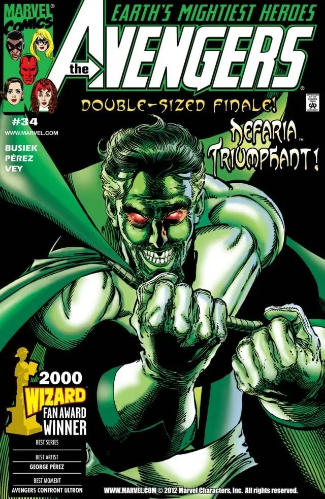 Cover of Avengers #34