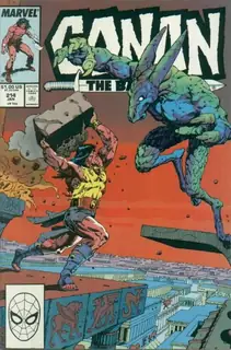 Cover of Conan the Barbarian #214