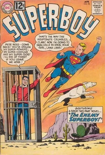 Cover of Superboy #96