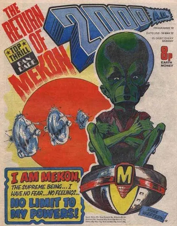Cover of 2000 AD #12