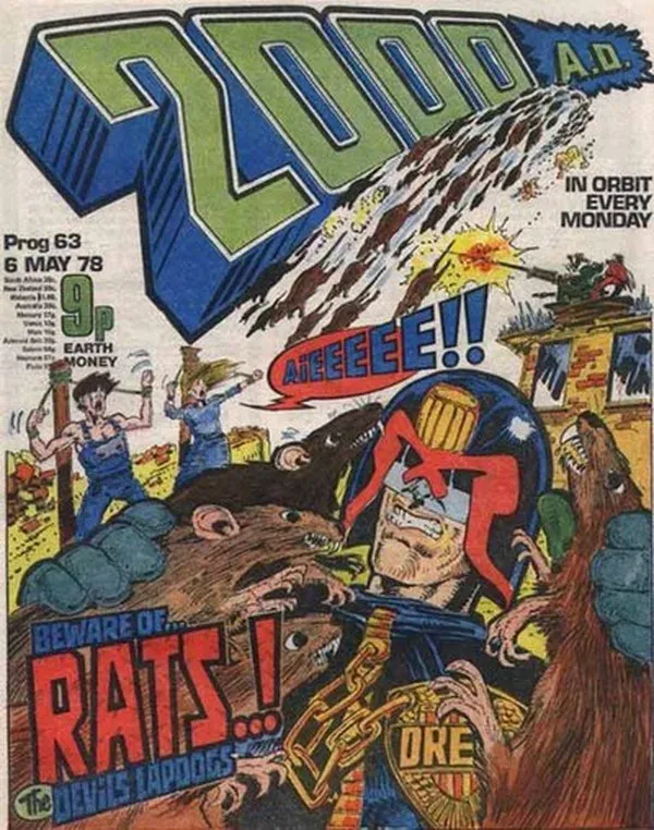 Cover of 2000 AD #63