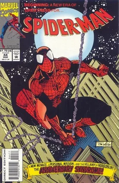 Cover of Spider-Man #44