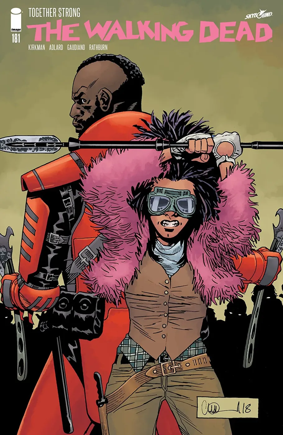 Cover of The Walking Dead #181