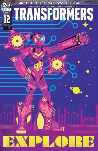 Cover of Transformers #12