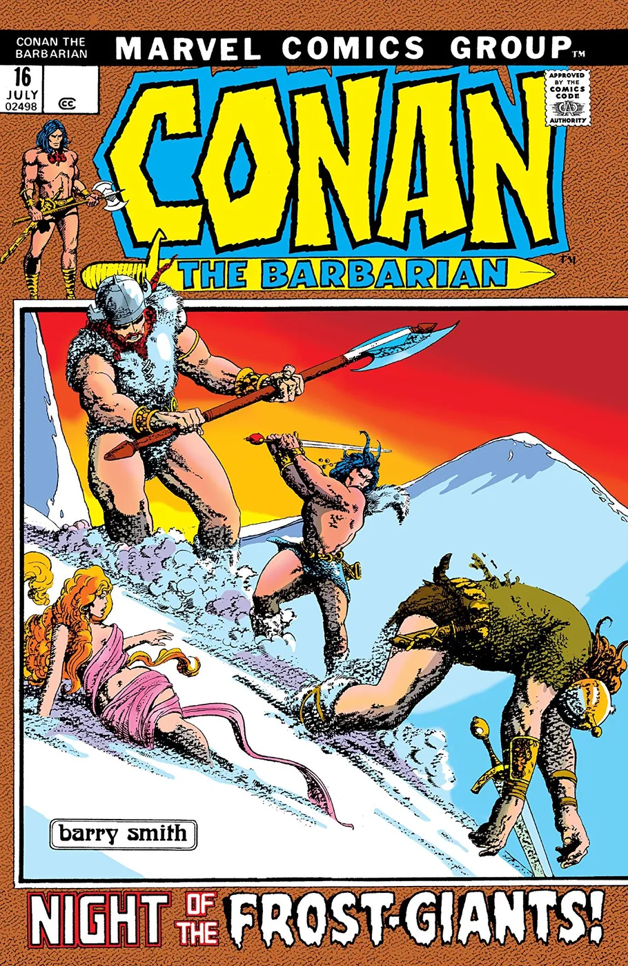 Cover of Conan the Barbarian #16
