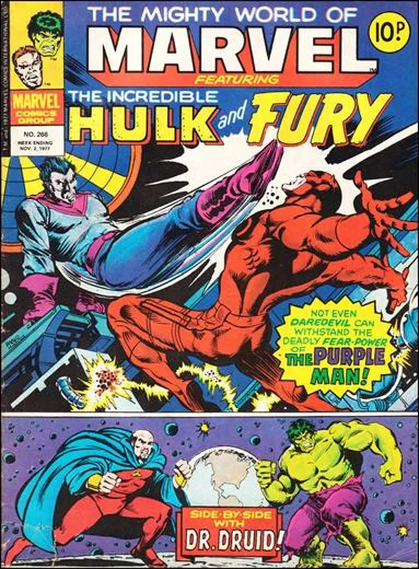 Cover of The Mighty World of Marvel #266