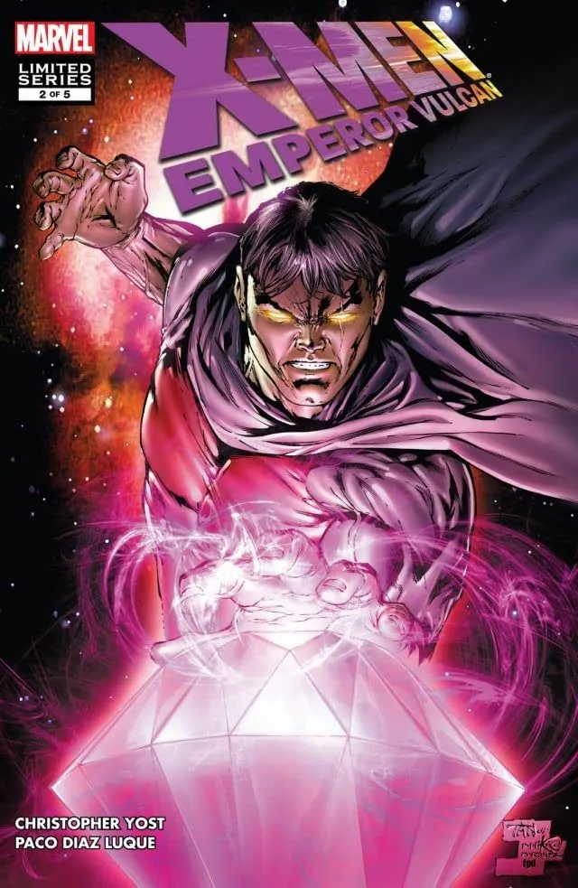 Cover of X-Men: Emperor Vulcan #2