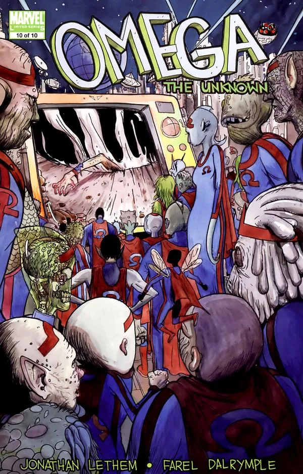 Cover of Omega: The Unknown #10