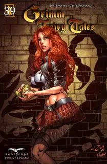 Cover of Grimm Fairy Tales #39