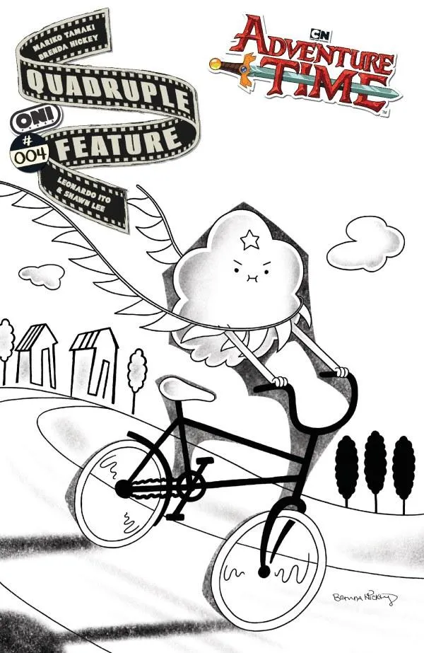 Cover of Adventure Time: Quadruple Feature #4