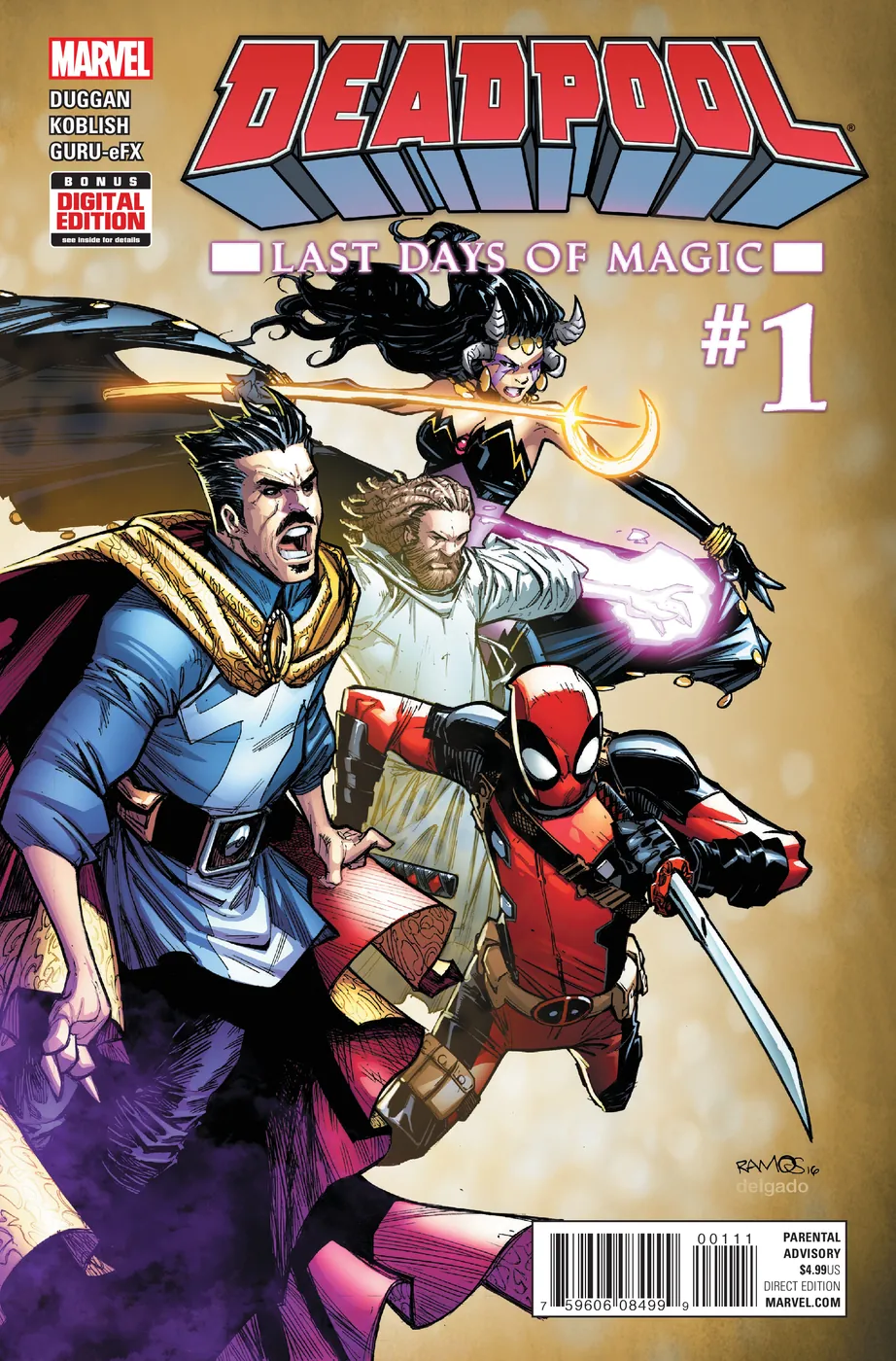 Cover of Deadpool: Last Days of Magic #1