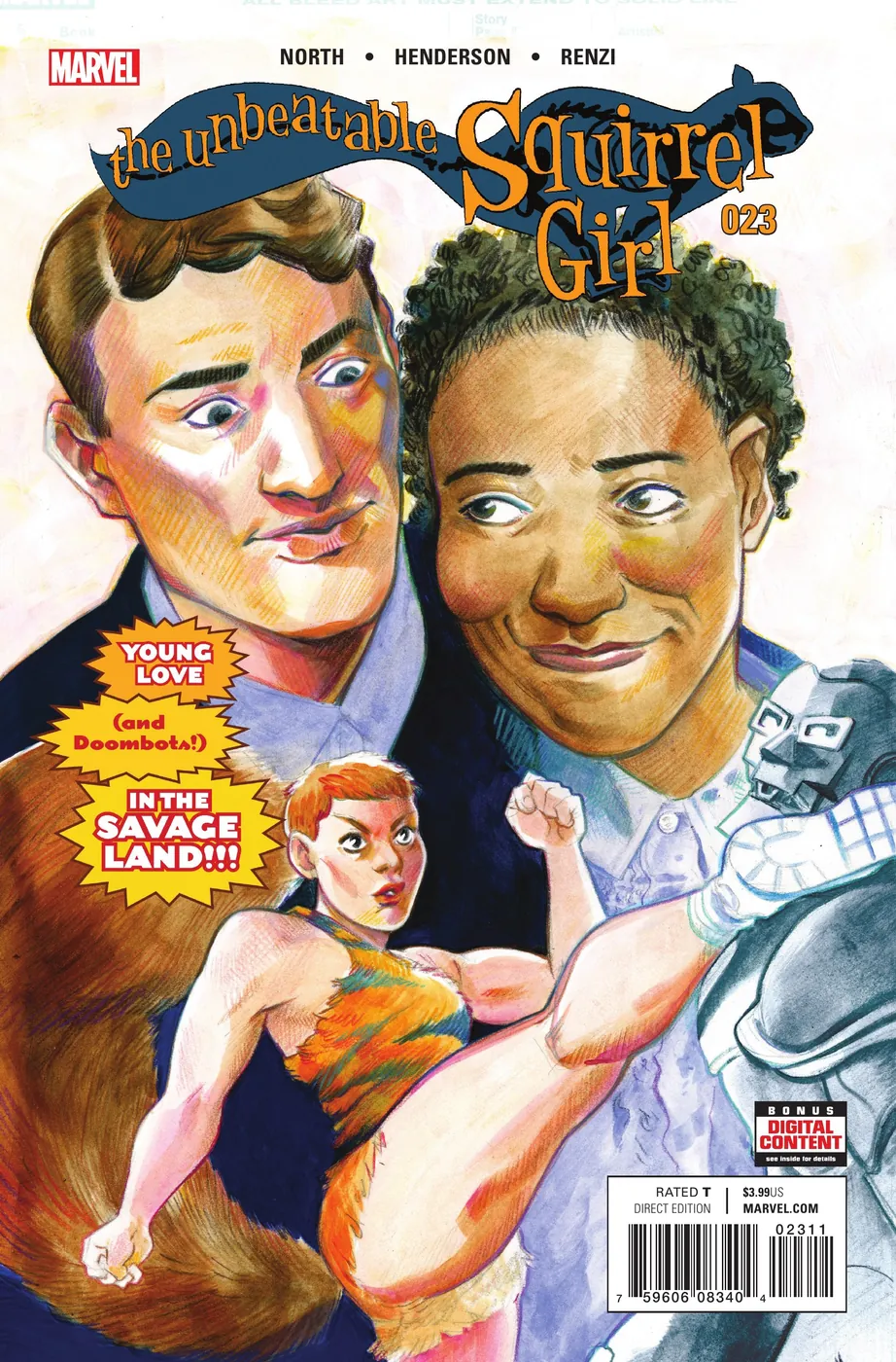 Cover of The Unbeatable Squirrel Girl #23