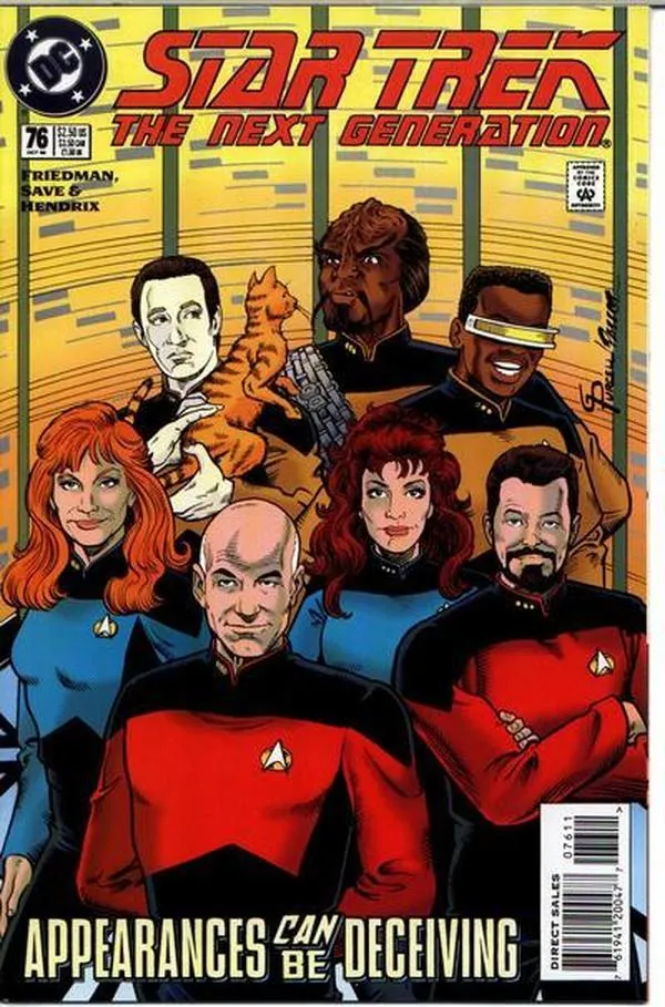 Cover of Star Trek: The Next Generation #76
