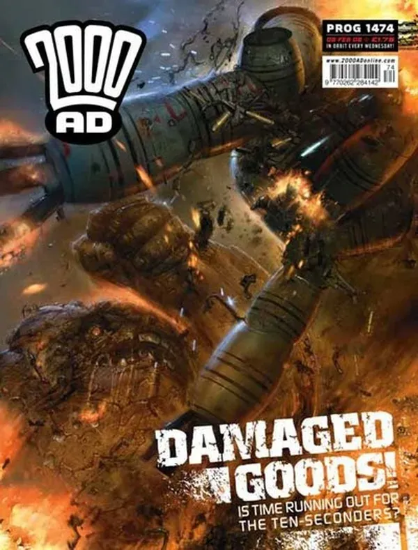 Cover of 2000 AD #1474