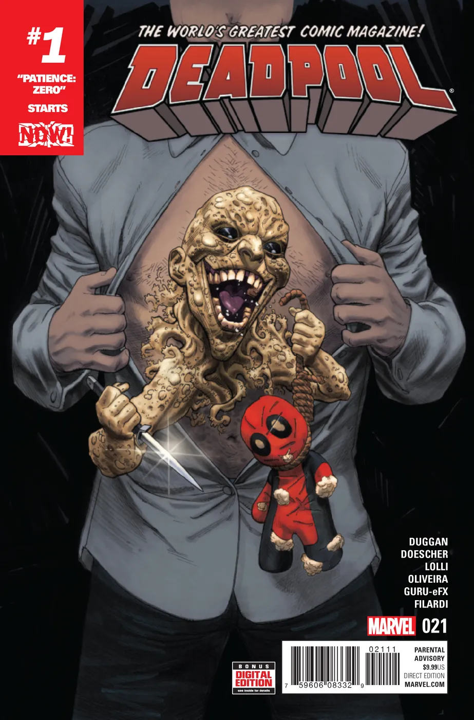 Cover of Deadpool #21