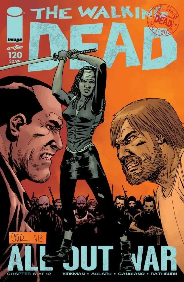 Cover of The Walking Dead #120