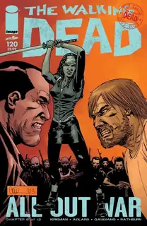 Cover of The Walking Dead #120