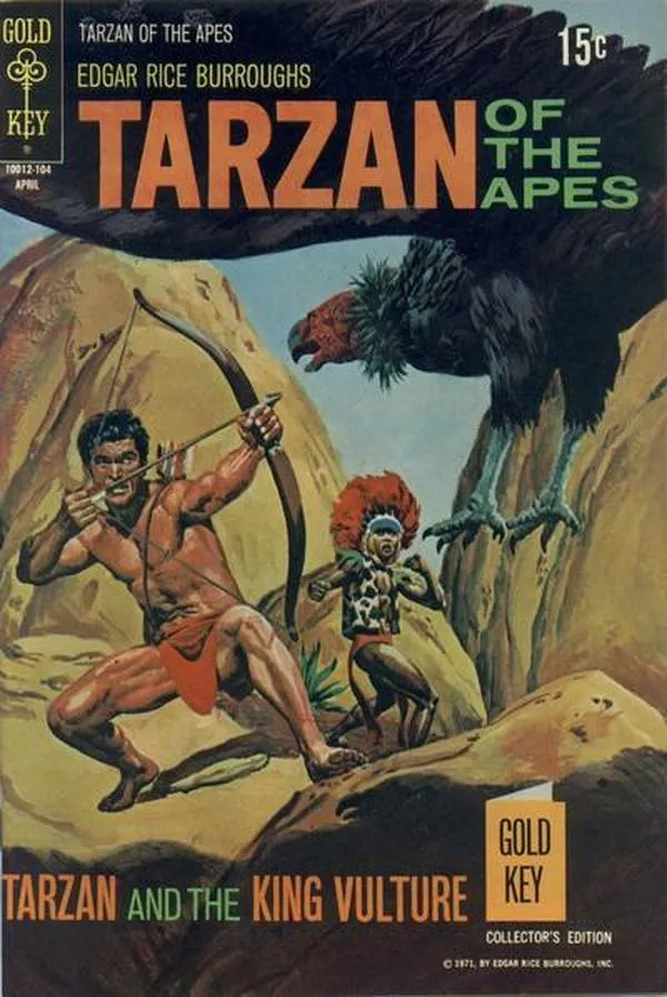 Cover of Edgar Rice Burroughs' Tarzan of the Apes #199