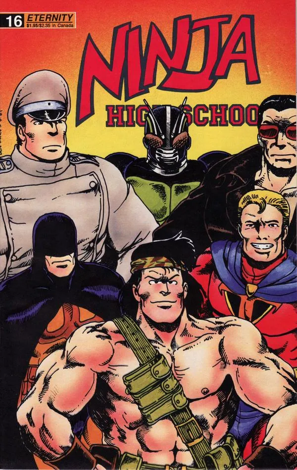 Cover of Ninja High School #16