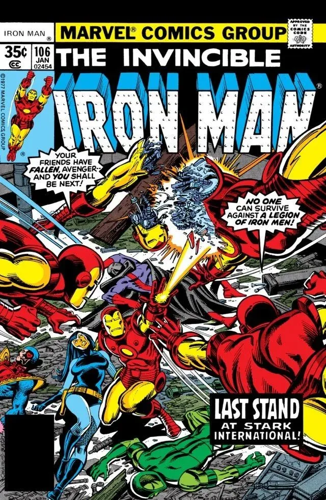 Cover of Iron Man #106