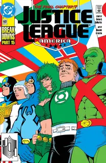 Cover of Justice League America #60