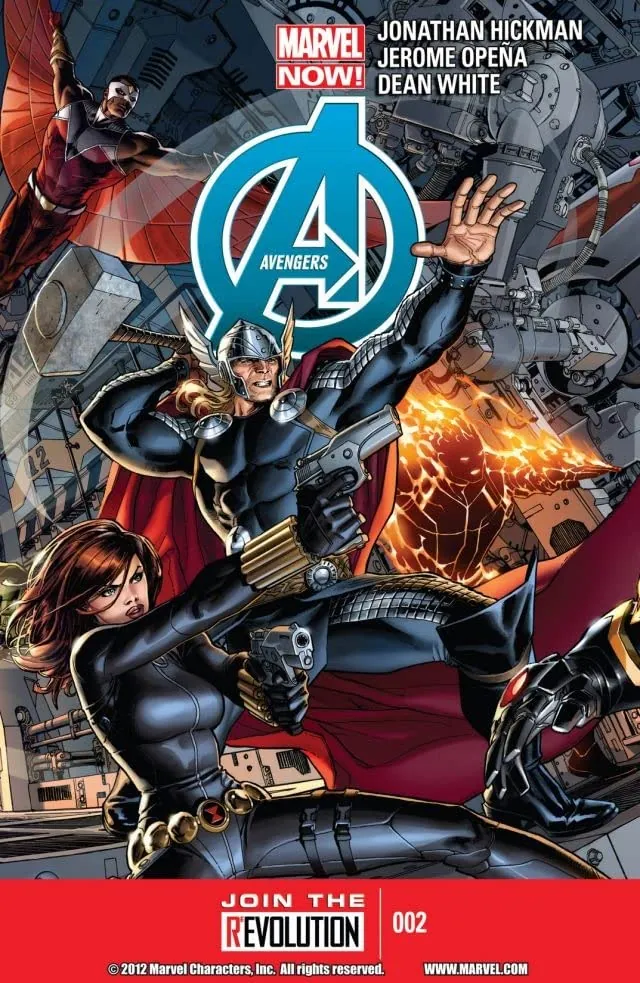 Cover of Avengers #2