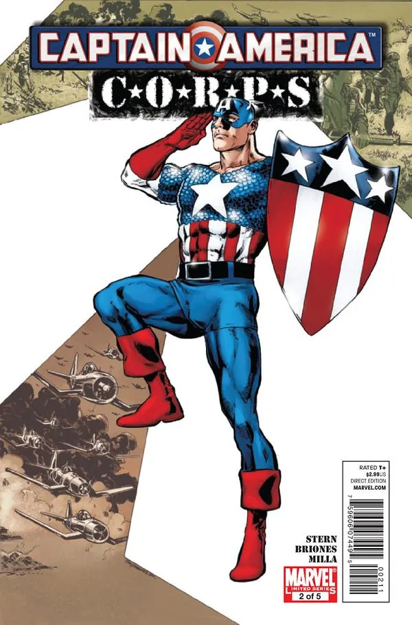 Cover of Captain America Corps #2