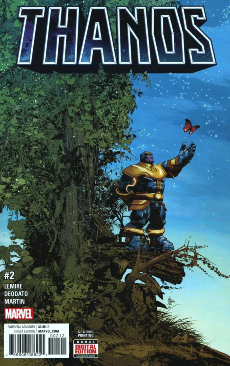 Cover of Thanos #2