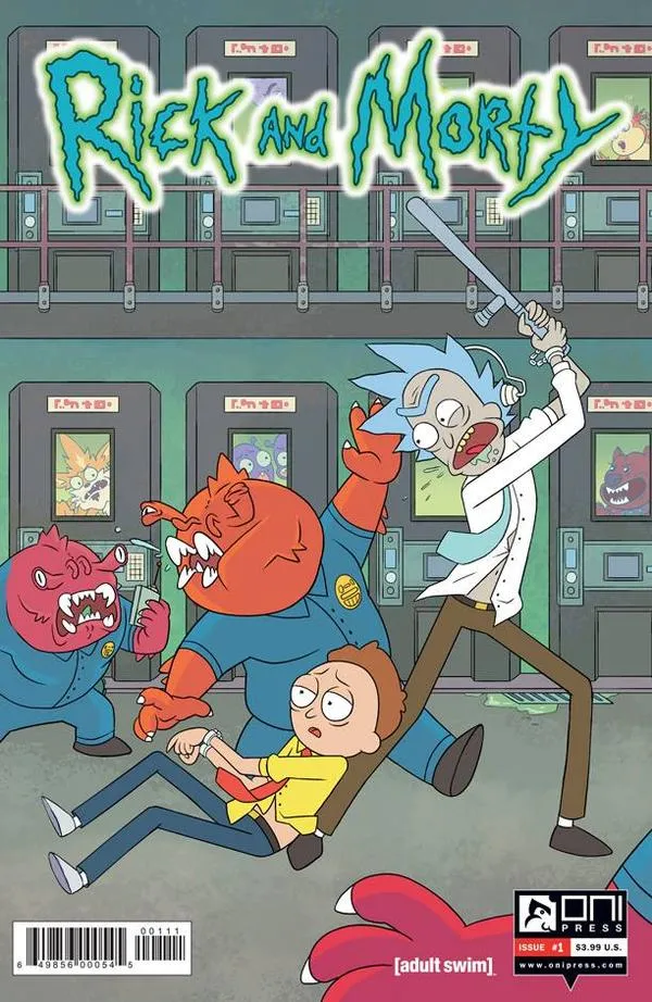 Cover of Rick and Morty #1
