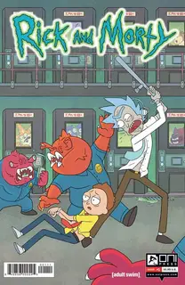 Cover of Rick and Morty #1