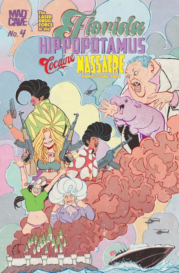 Cover of The Florida Hippopotamus Cocaine Massacre #4