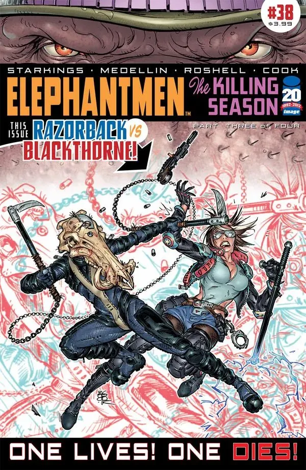 Cover of Elephantmen #38